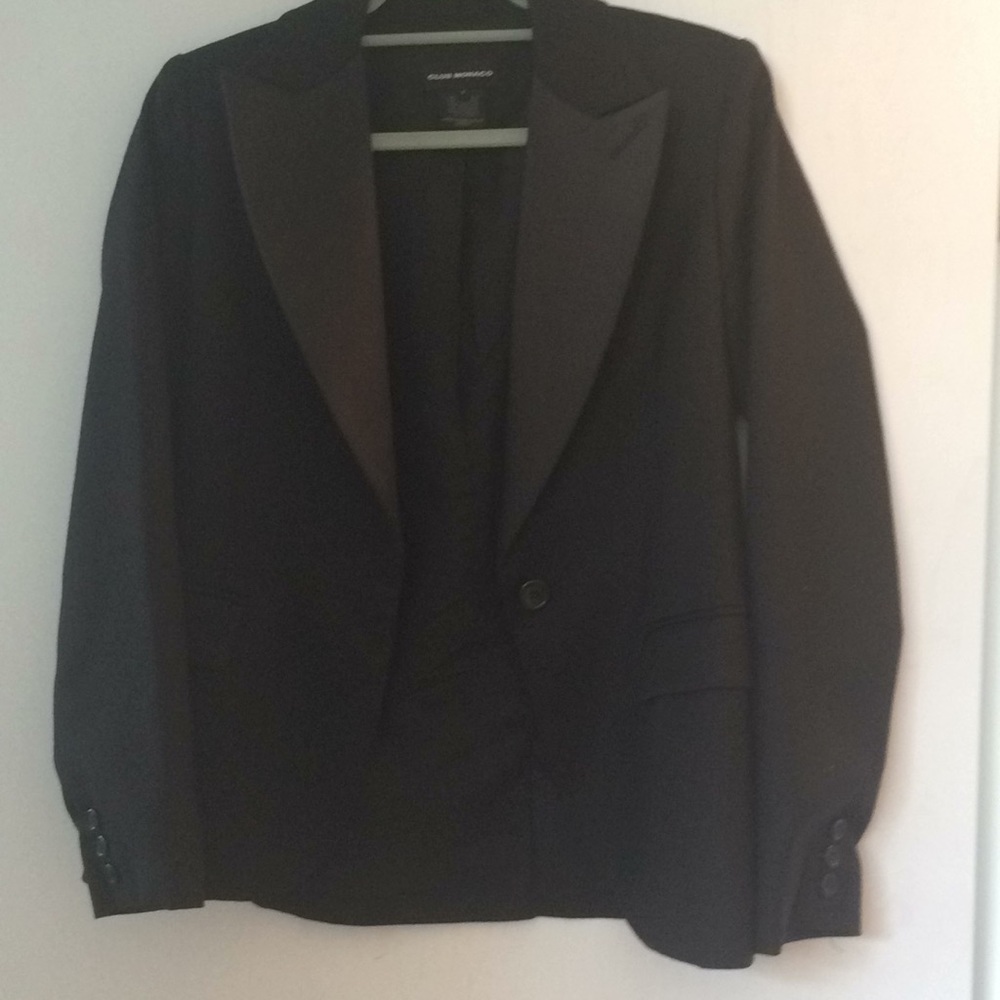 Club Monaco tuxedo jacket